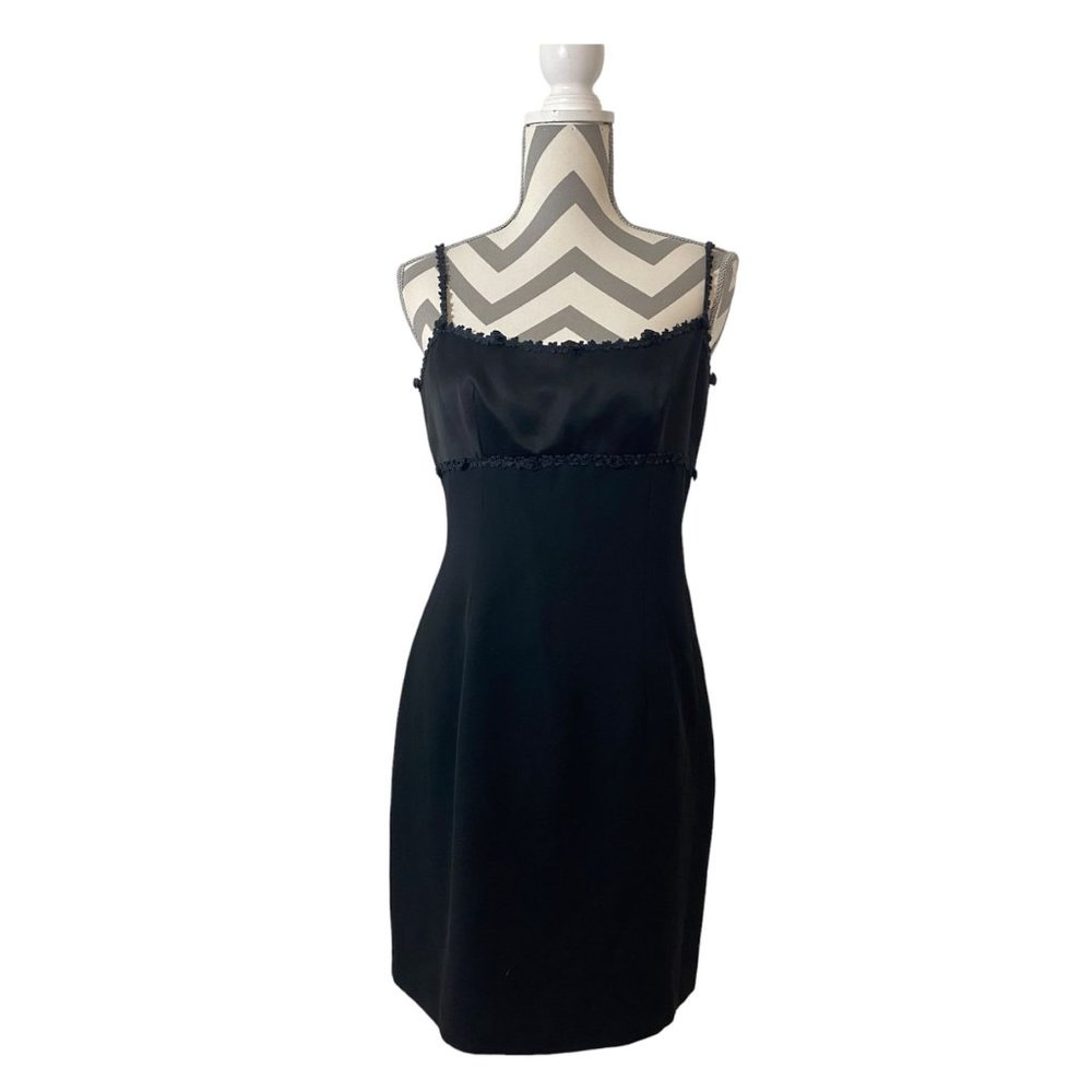 ❌SOLD❌Laundry by Shelli Segal black dress size 10P